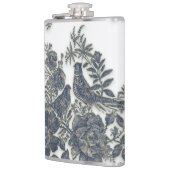 Fokmiddelen in bloemen heupfles (Links)