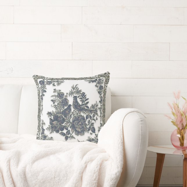 Fokmiddelen in bloemen kussen (Bank)