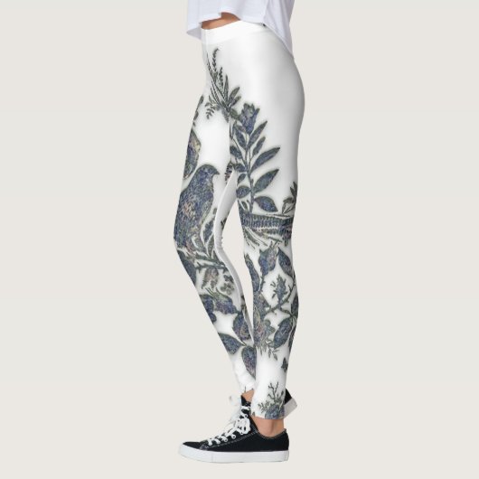 Fokmiddelen in bloemen leggings (Links)