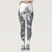 Fokmiddelen in bloemen leggings (Voorkant)