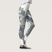 Fokmiddelen in bloemen leggings (Rechts)