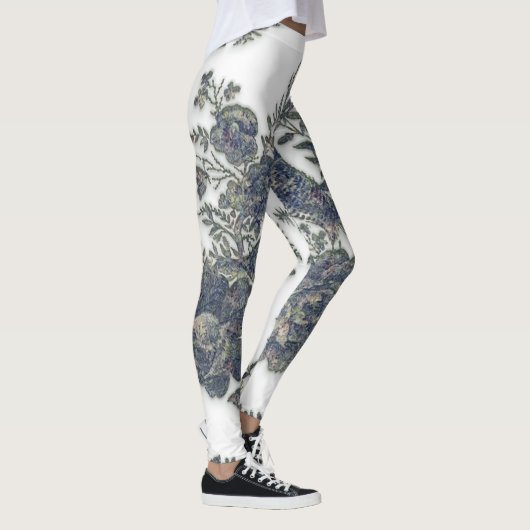 Fokmiddelen in bloemen leggings (Rechts)