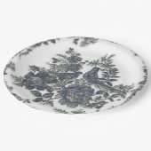 Fokmiddelen in bloemen papieren bordje (Gekanteld)