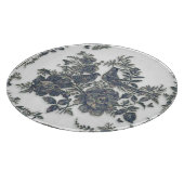 Fokmiddelen in bloemen snijplank (Hoek)