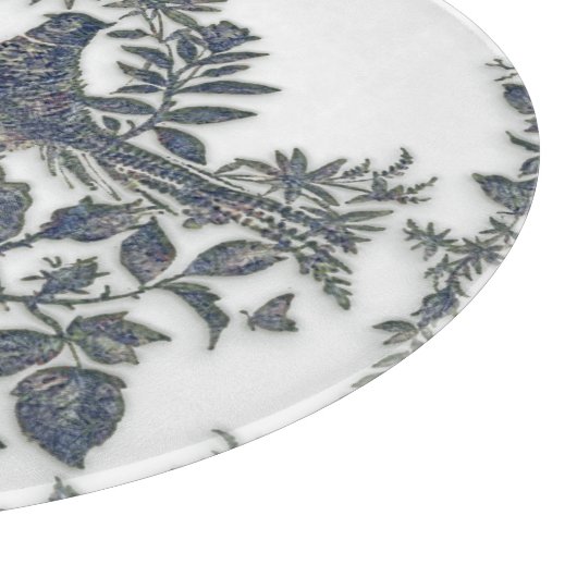 Fokmiddelen in bloemen snijplank (Hoek)