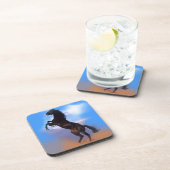 fokpaard bier onderzetter (Rechterzijde)