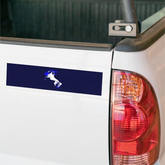 fokpaard bumpersticker (Op Truck)