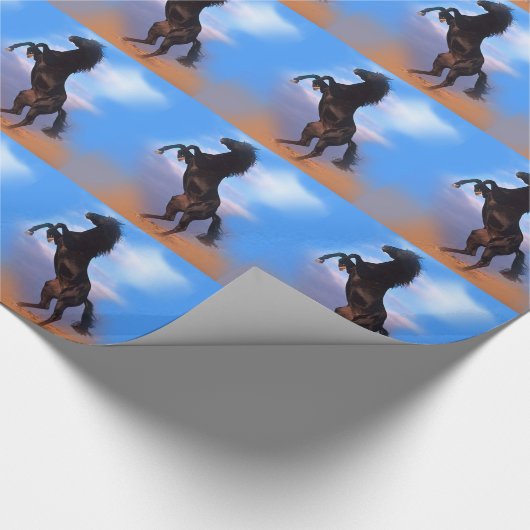 fokpaard cadeaupapier (Hoek)