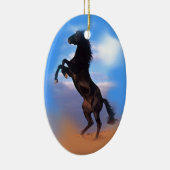 fokpaard keramisch ornament (Rechts)