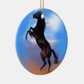 fokpaard keramisch ornament (Rechts)