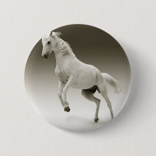 fokpaard ronde button 5,7 cm