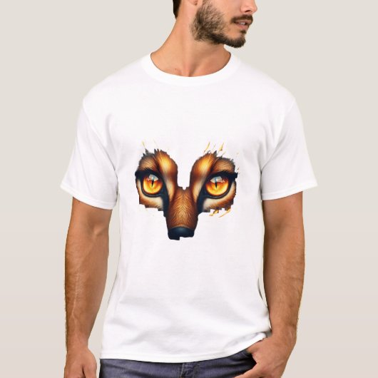 Fokussierte Augen T-shirt (Voorkant)