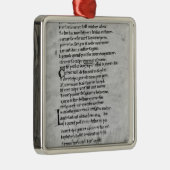 Fol.43 "Het lied van Roland" Metalen Ornament (Rechts)