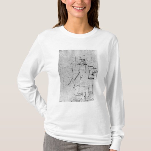 Fol. 45r, van de Codex Forster III, 1480s-1494 T-shirt (Voorkant)