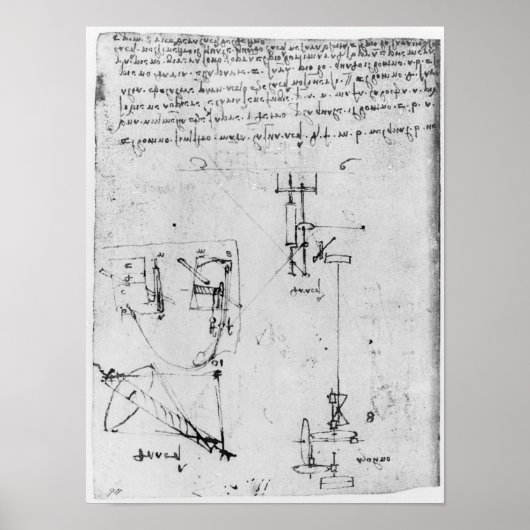 Fol. 46v, van de Codex Forster III, 1480s-1494 Poster (Voorkant)