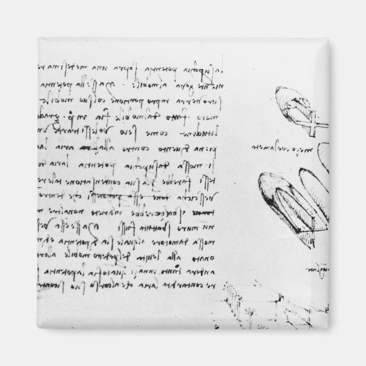 Fol. 49v van de Codex Arundel 263, 1490-1518 Magneet (Voorkant)