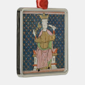 Fol.57v Januari: Janus Metalen Ornament (Rechts)