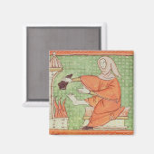 Fol.58r Februari: Warming door de Vuur Magneet (Voorkant / Achterkant)