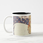 Fol.58v mei: Falconry Tweekleurige Koffiemok (Links)