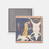 Fol.59v december: Het doden van Varkens Magneet (Voorkant / Achterkant)