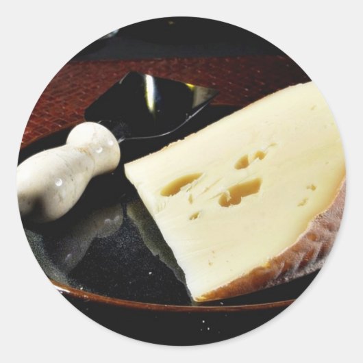 Fol Epi Cheese Ronde Sticker (Voorkant)