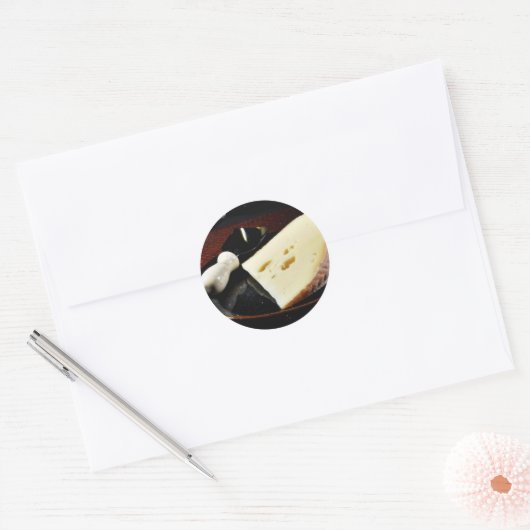 Fol Epi Cheese Ronde Sticker (Envelop)