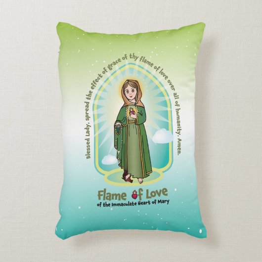 FOL Kids Kussen Gebed (gekleurde achtergrond) (Voorkant(Verticaal))