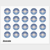 FOL Sticker, Elements for Life Ronde Sticker (Vel)