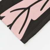 folart Scinavian colourful pattern with flora Fleece Deken (Hoek)