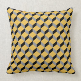Fold Funky Optical Illusion Modern Pattered Kussen