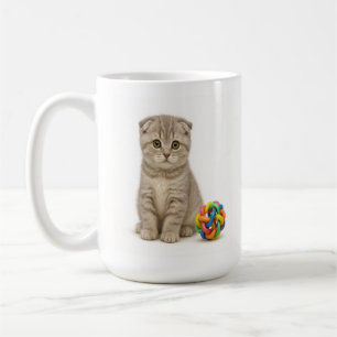 Fold Me Closer beroemd gemaakt door Scottish Fold Koffiemok