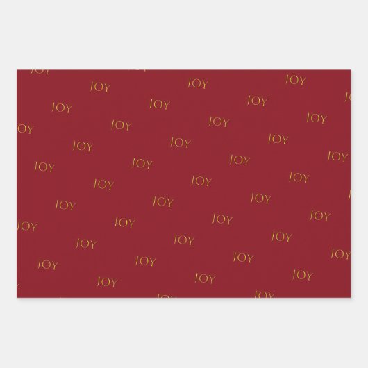 Fold Red Green Gold kerstsieraden Inpakpapier Vel (Voorkant 3)