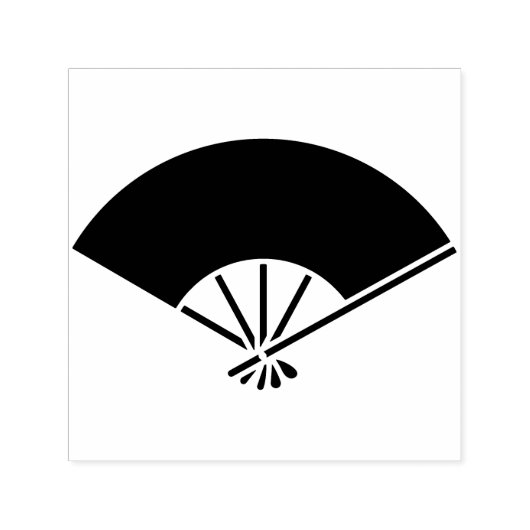 Foldable fan with five frames / 五本骨扇 zelfinktende stempel (Design)