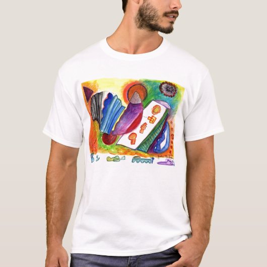 Folded Abstraction No. 1-08 T-shirt (Voorkant)