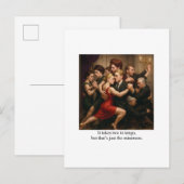 Folded Announcement Card Aankondigingskaart (Voorkant / Achterkant)