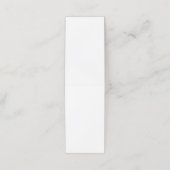 Folded Appointment Card Afsprakenkaart (Buitenkant ongevouwen)