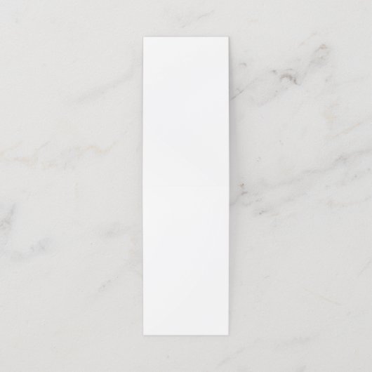 Folded Appointment Card Afsprakenkaart (Buitenkant ongevouwen)