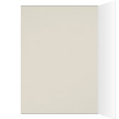 Folded Beach Ceremony Invitation Kaart (Binnen (Links))