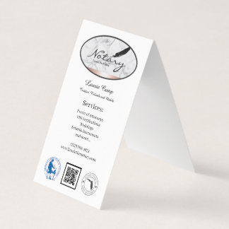 Folded Business Card Visitekaartje