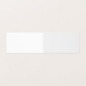 Folded Business Card Visitekaartje (Buitenkant ongevouwen)