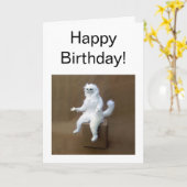 Folded Card Room Guardian Meme Kaart (Gele Bloem)