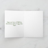 Folded Christmas/Holiday card Feestdagen Kaart (Binnen)