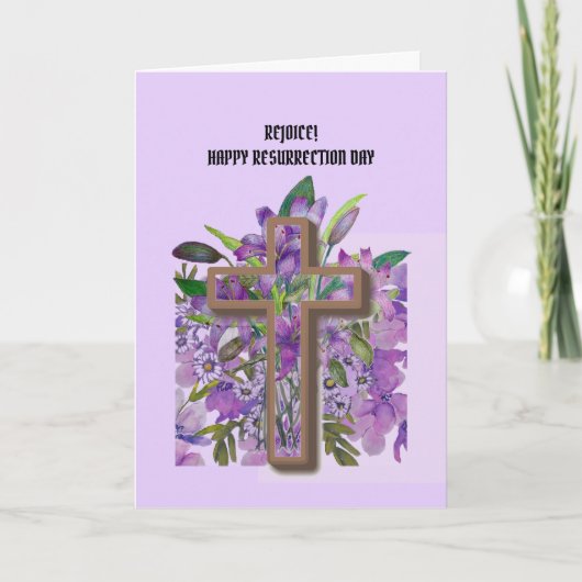 Folded Easter Greeting Card Kaart (Voorkant)