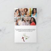 Folded Funeral Thank You Card – With Gratitude Bedankkaart (Binnen)