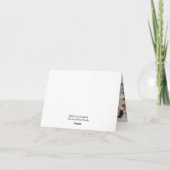 Folded Funeral Thank You Card – With Gratitude Bedankkaart (Achterkant)