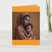 Folded Greeting Card for Mother's Day Kaart (Voorkant)