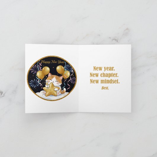 Folded Greeting Card Kaart (Binnen)