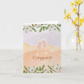 Folded Greeting Card Kaart (Gele Bloem)