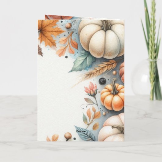 Folded Greeting Card Kaart (Achterkant)