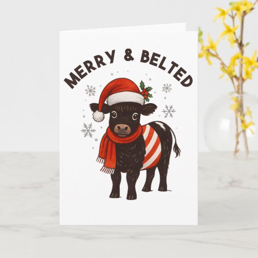 Folded Greeting Card Kaart (Gele Bloem)